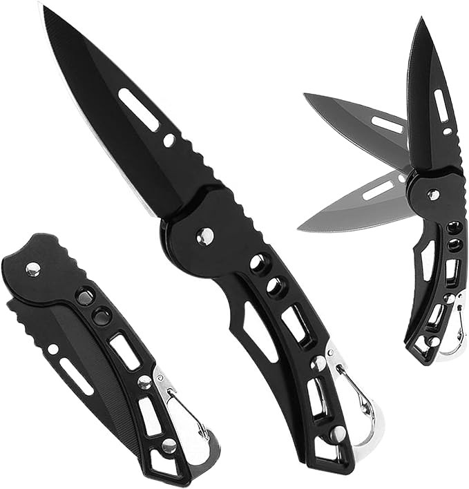 Pocket Folding Knife, Tactical Knife, Super Sharp Blade only 2.5 inch, Good for Camping Survival Indoor and Outdoor Activities, Easy-to-Carry