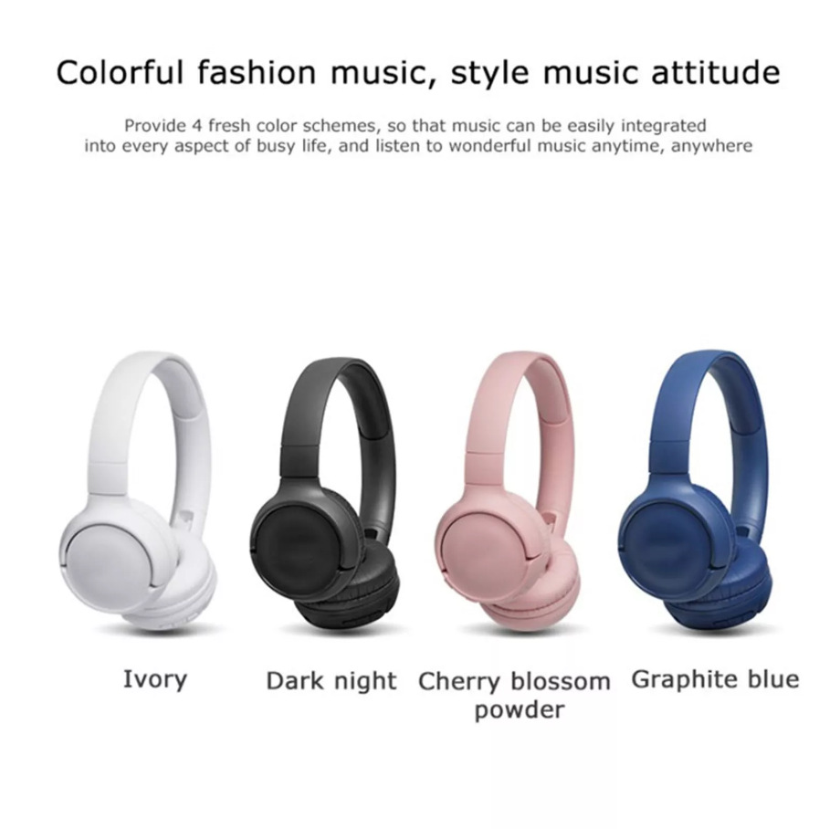 Wireless Bluetooths Headphones Over Ear Stereo Headset  E510BT