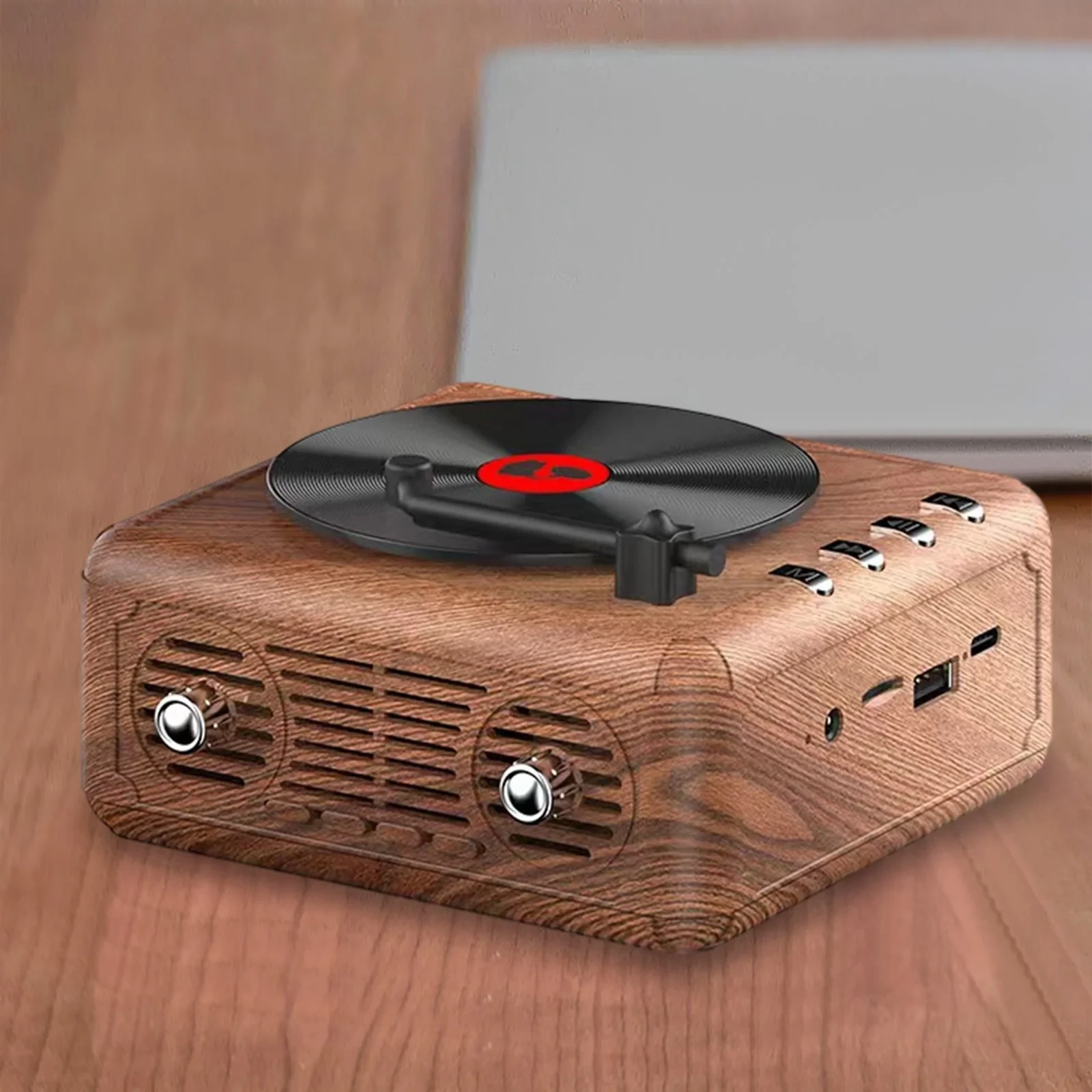 Smart Appliances Player Wireless Bluetooth Sound Retro Creatives Mini Portable Card Insert Small Speaker Subwoofer Gift